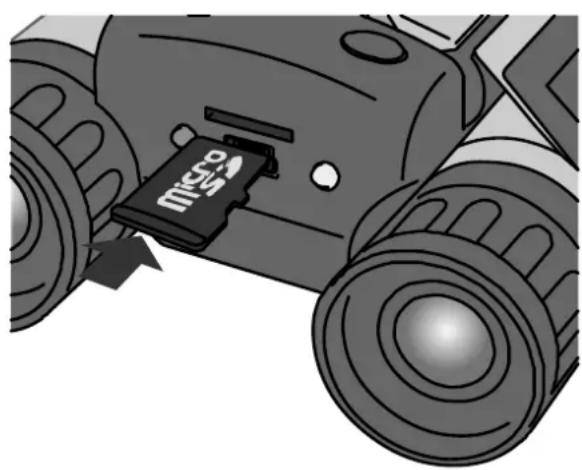 TECHNAXX TG125 - Inserire la scheda MicroSD - 1