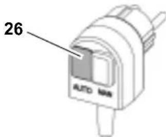 METABO TPS 14000 S Combi - lsiurbiamaji filtrnustatykite i padeti ,apacioje"(vok. unten; svariam ir nutekamajam vandeniu tiekti) - 2