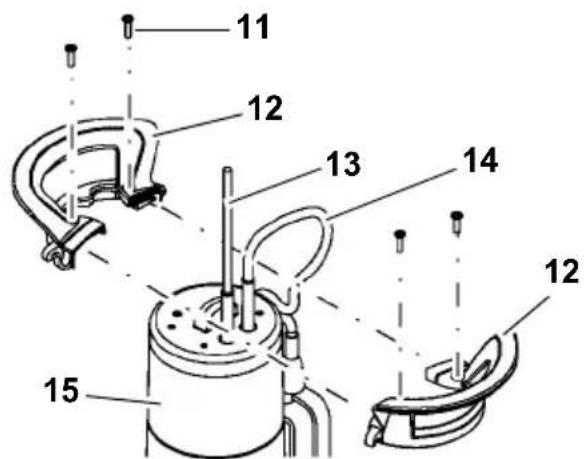 METABO TPS 14000 S Combi - Montera handtag/uphangningsogla - 1
