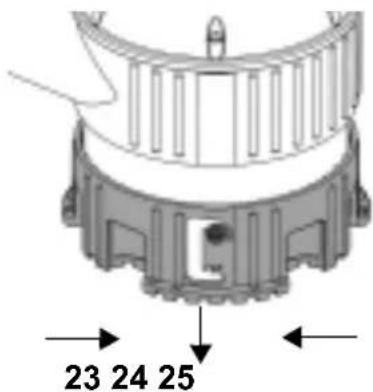 METABO TPS 14000 S Combi - lsiurbiamaji filtrnustatykite i padeti ,apacioje"(vok. unten; svariam ir nutekamajam vandeniu tiekti) - 1