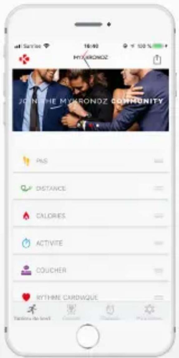 MYKRONOZ ZeTime Elite - pERSonnAllISEZ VotRE tABIEAU DE BoRD : - 2