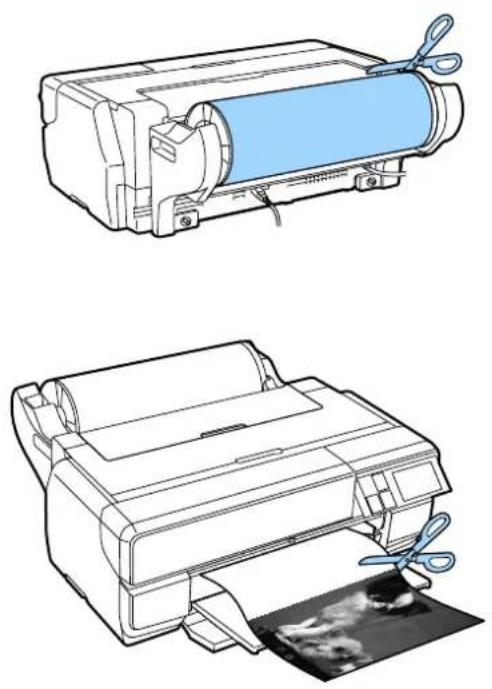 EPSON SCPX3V - □一ル紙が詣まった - 2