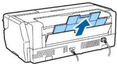EPSON SCPX3V - 背面用紙サボトをいっはに引き出ります。 - 1
