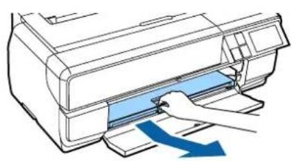 EPSON SCPX3V - 印刷面を上にて用紙を縄長に挃入しら。 - 4