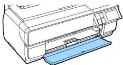 EPSON SCPX3V - 前面力八一を押して。 - 2