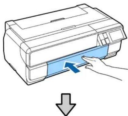 EPSON SCPX3V - 前面力八一を押して。 - 1