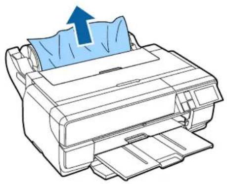 EPSON SCPX3V - □一ル紙が詣まった - 5