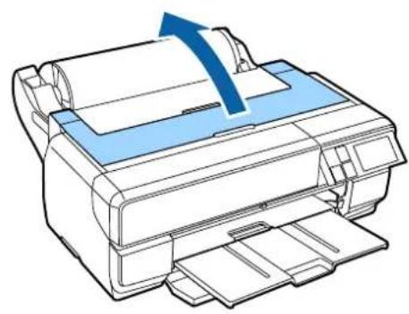 EPSON SCPX3V - □一ル紙が詣まった - 6