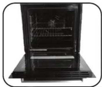 CANDY FCP886XS - REMOVALAND CLEANING OF THE GLASS DOOR - 1
