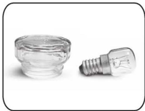 CANDY FCP886XS - CHANGING THE BULB - 4
