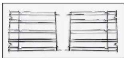 CANDY FCP886XS - Lateral wire grids - 1