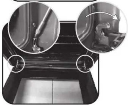 CANDY FCP886XS - RETRAIT ET NETTOYAGE DES VITRES - 3