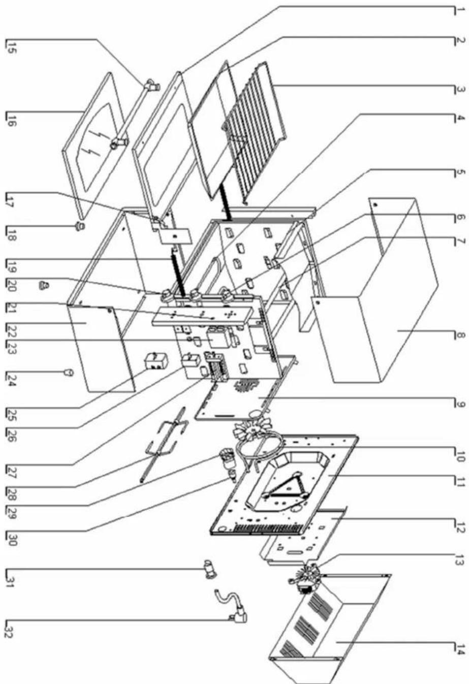 ROLLER GRILL TQ300I - Spare9parts9TQ 300 I - 1