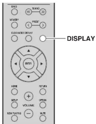 YAMAHA RN303D - ■ Affichage d'informations RDS (Radio Data System) - 1
