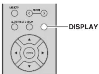 YAMAHA RN303D - Afficher les informations DAB - 1