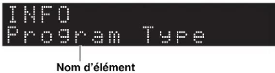 YAMAHA RN303D - Afficher les informations DAB - 2