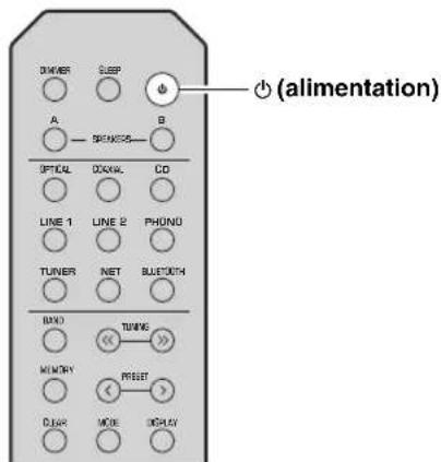 YAMAHA RN303D - Mise sous tension de l'unité - 1