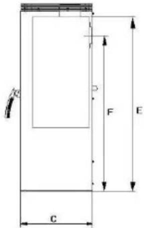Wamsler Orpheus OFW - Plans avec les dimensions - 1