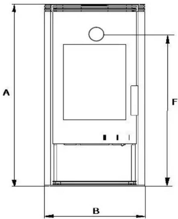 Wamsler Orpheus OFW - Maßzeichnungen, Daten - 2