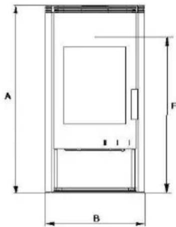 Wamsler Orpheus OFW - Plans avec les dimensions - 2