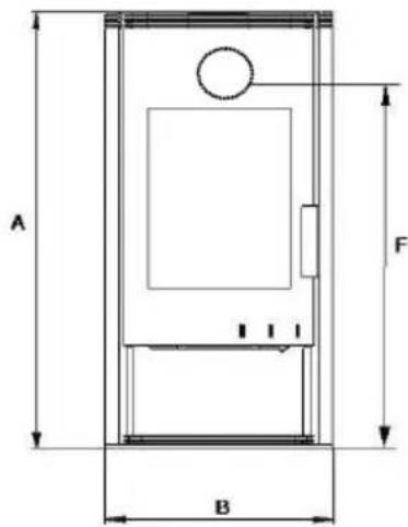 Wamsler Orpheus OFW - Dimensional drawings - 2