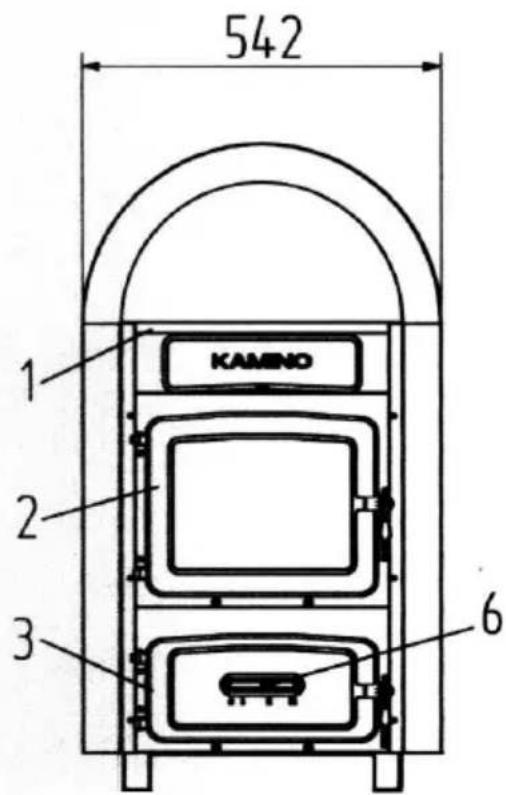 Wamsler WO 1098F - LEGENDE ZU DEN BILDERN - 1