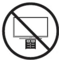 SAMSUNG QE75Q90RAT - Sikkerhetsforholdsregler: Feste TV-en til veggen for Å unngå at den faller - 1