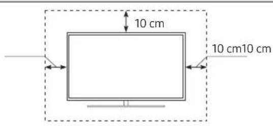 SAMSUNG QE75Q90RAT - Ausreichende Belüftung Ihres Geräts - 1