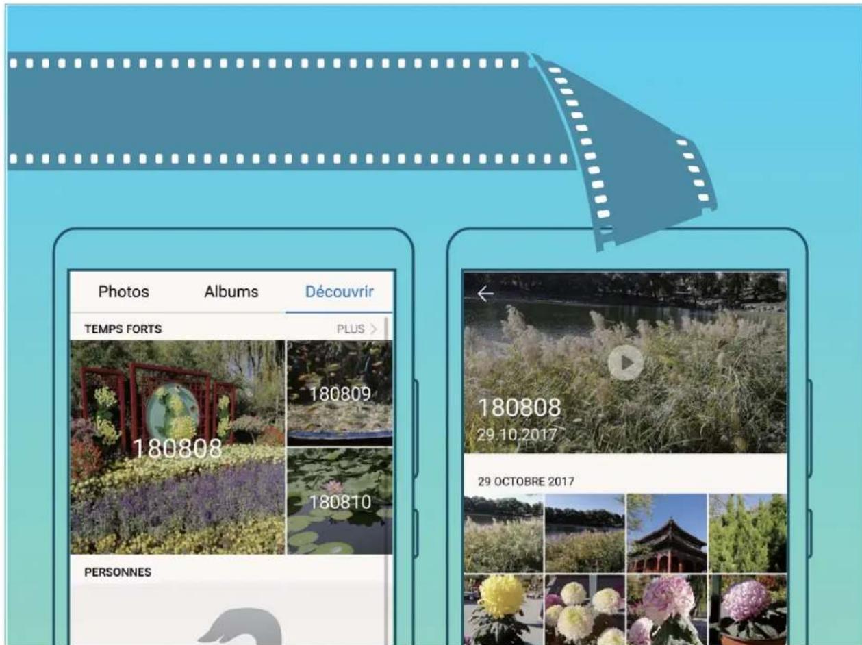 HUAWEI Mate RS Porsche design - Temps forts : transformer des photos en une video personnalisée - 2