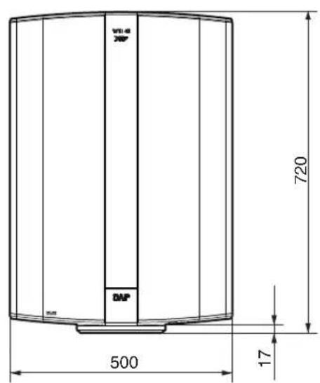 JVC DLAZ1 - 外形尺寸 - 1