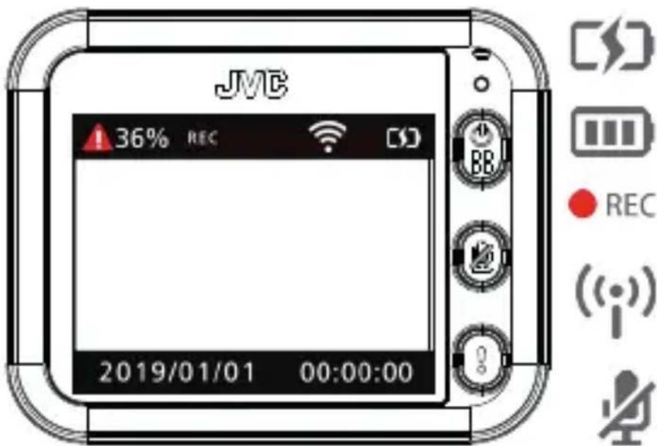 JVC GCDRE10S - Enregistrement continu - 1