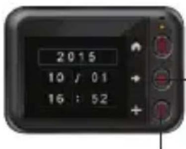 JVC GCDRE10S - Réglage de la date et de l'heure - 1