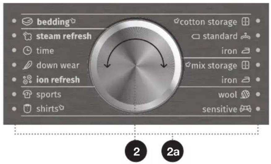 GORENJE DS92ILS - ÉTAPE 3 : SÉLECTION DU PROGRAMME DE SÉCHAGE - 1