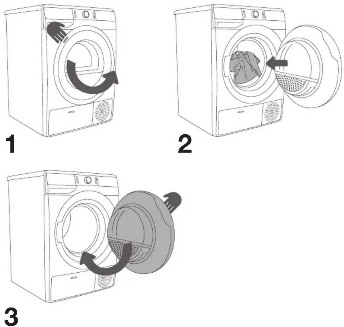 GORENJE DS92ILS - MISE EN MARCHE DU SÈCHE-LINGE - 2