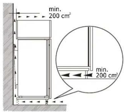 BRANDT BIL624ES - Install the appliance - 2