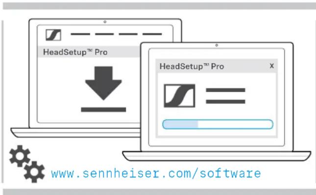 SENNHEISER SP 30+ - Installer le logiciel Sennheiser - 1