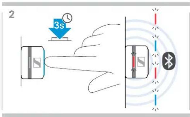 SENNHEISER SP 30+ - Effacer la liste d'appairage du dongle - 2