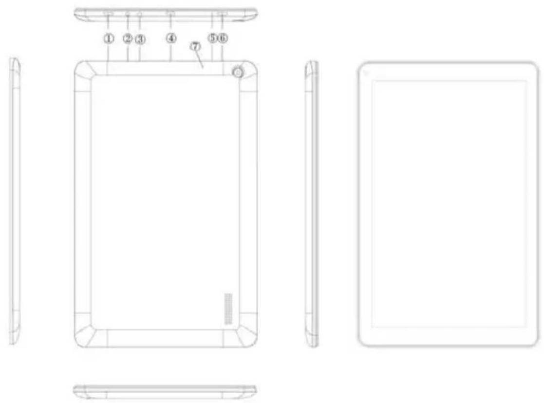 Sunstech TAB109QCBT - Partiesdeltablette - 1