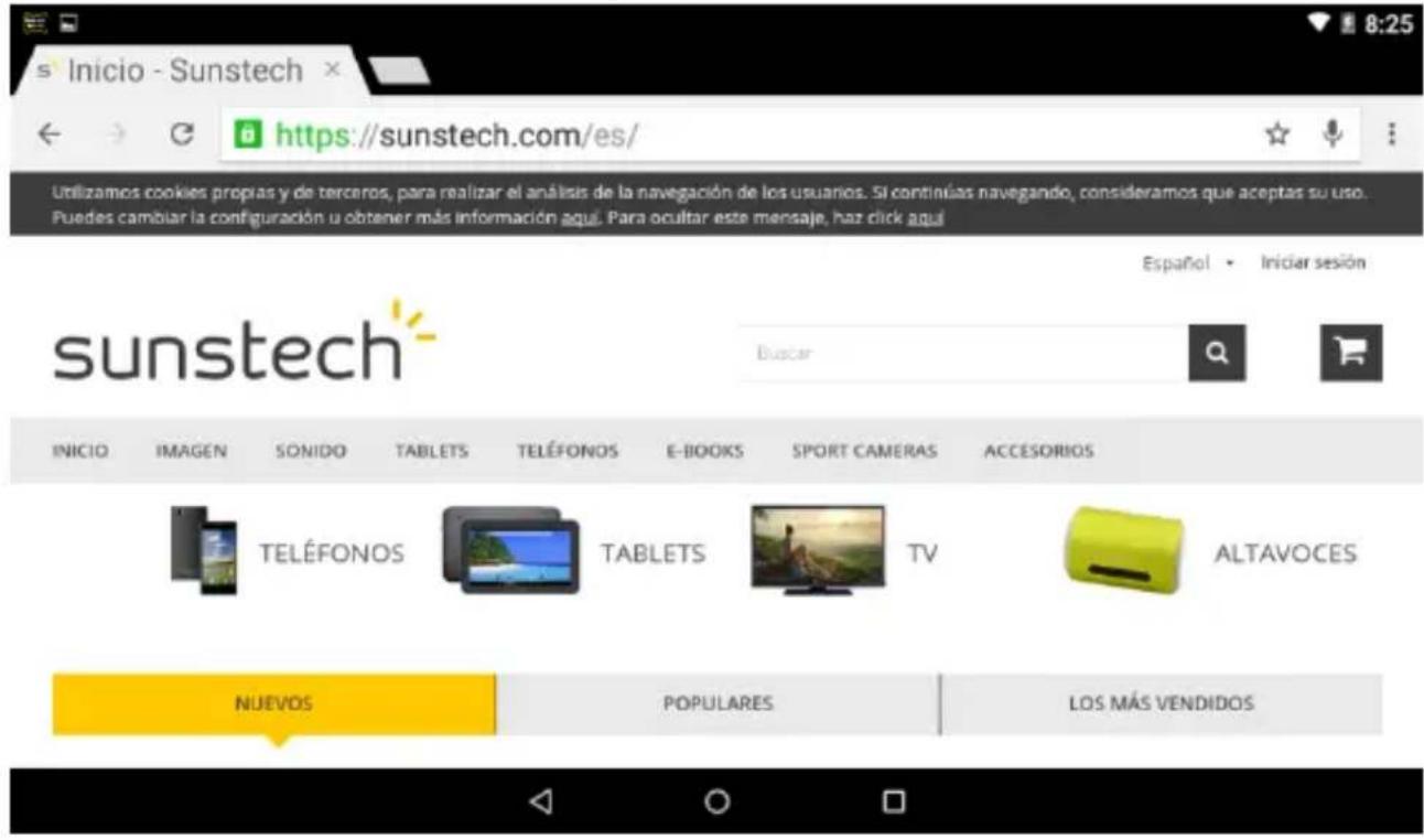 Sunstech TAB109QCBT - NavegacãonaWeb - 1