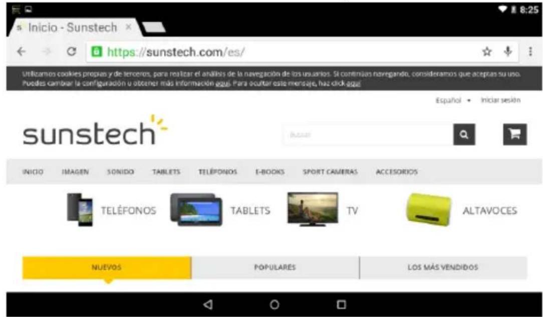 Sunstech TAB109QCBT - Navigaciónporlaweb - 1