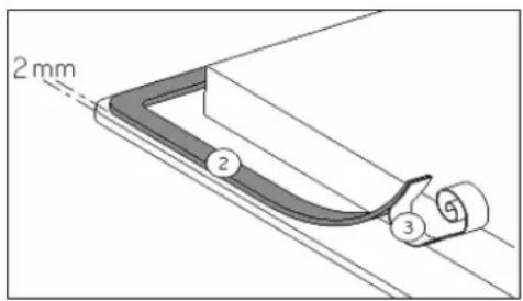NOVA 17262 - Plaatsen van de waterdichte strip - 1