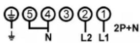 NOVA 17262 - Branchement de la table 1724-2 - 1726-2 - 1763-2: - 2