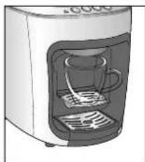 Tchibo Cafissimo mini - Utilisation en fonction de la taille des tasses et des verres - 1