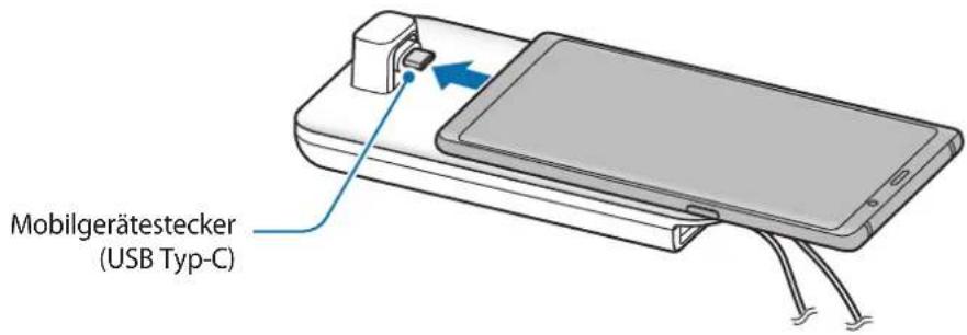 SAMSUNG EEM5100TBEGCA - Dockingstation mit einem Mobilgerät verbinden - 4