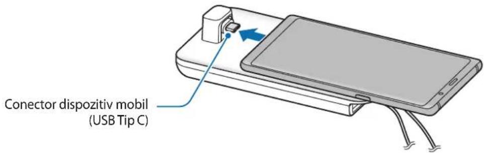 SAMSUNG EEM5100TBEGCA - Conectarea dispozitivului de andocare multimedia la un dispozitiv mobil - 4