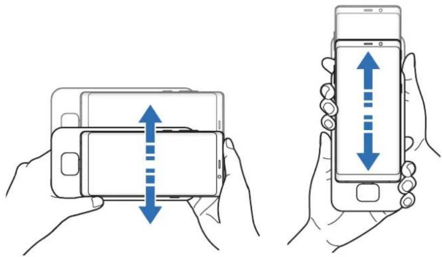 SAMSUNG EEM5100TBEGCA - Orientering af mobilenhedens skærm - 2