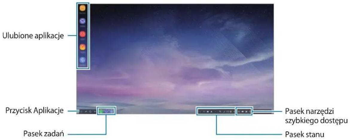 SAMSUNG EEM5100TBEGCA - Używanie ekranu głównego - 1