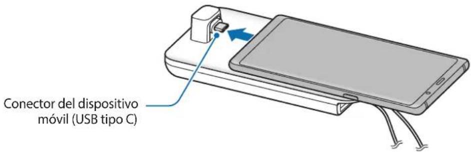 SAMSUNG EEM5100TBEGCA - Conexión de la base para multimedia con un dispositivo móvil - 4