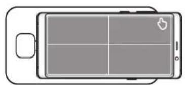 SAMSUNG EEM5100TBEGCA - Orientar a tela do seu aparelho móvel - 3