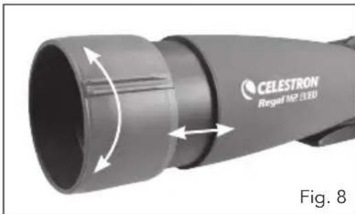 CELESTRON REGAL M2 65MM - PARASOL DE LENTE Y GUIA DE OBSERVACION - 3